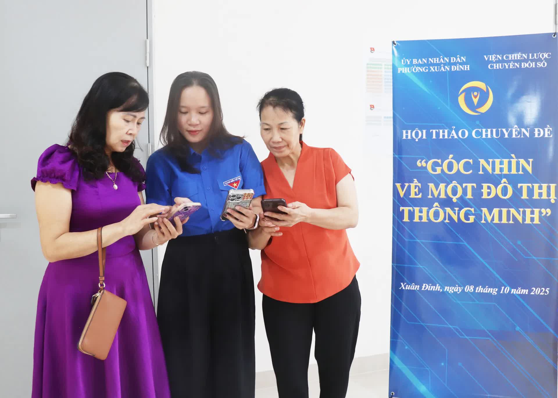 Phường Xuân Đỉnh: Nhiều giải pháp hiện thực hóa đô thị thông minh- Ảnh 3.