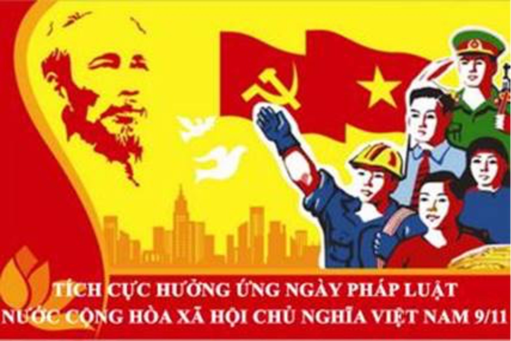 Hà Nội hưởng ứng Ngày Pháp luật nước Cộng hòa xã hội chủ nghĩa Việt Nam- Ảnh 1.