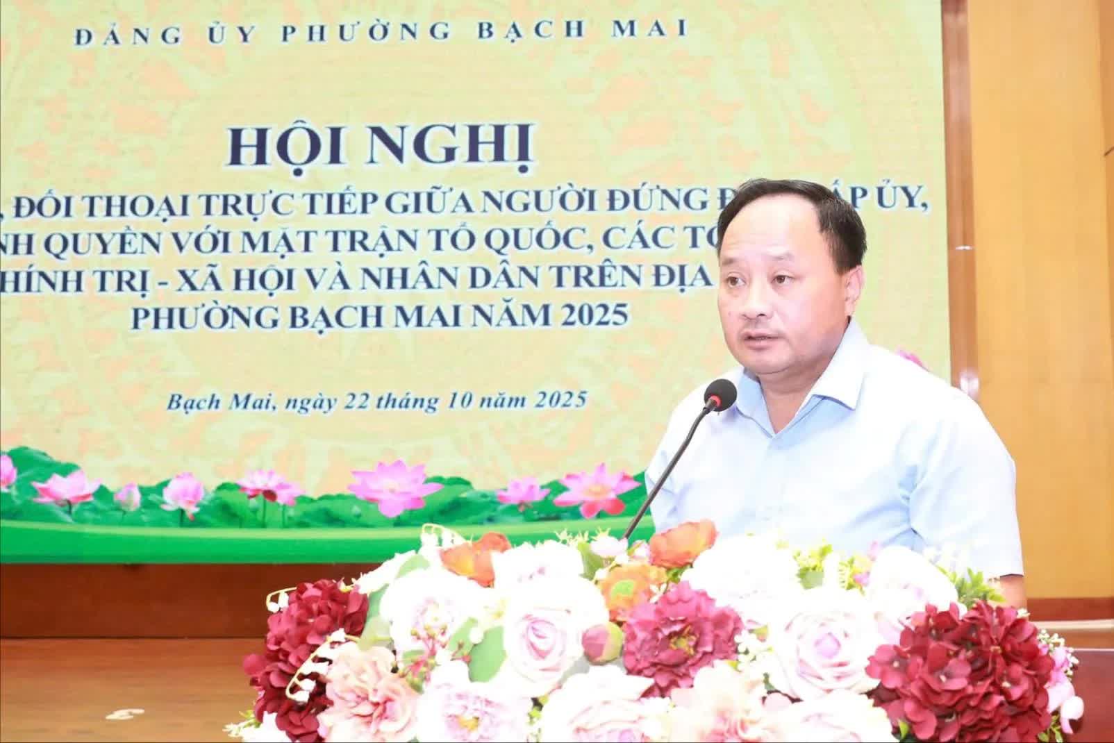 Phường Bạch Mai ưu tiên giải quyết kịp thời vấn đề cấp bách của người dân với thời hạn cụ thể- Ảnh 4.