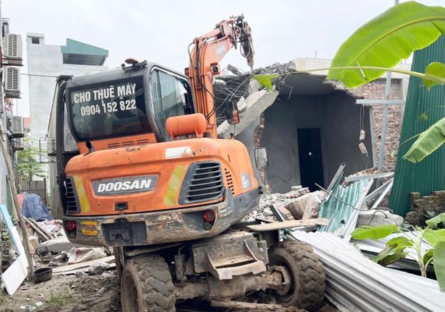 Hoài Đức kiên quyết xử lý vi phạm đất đai, lập lại trật tự kỷ cương- Ảnh 7.