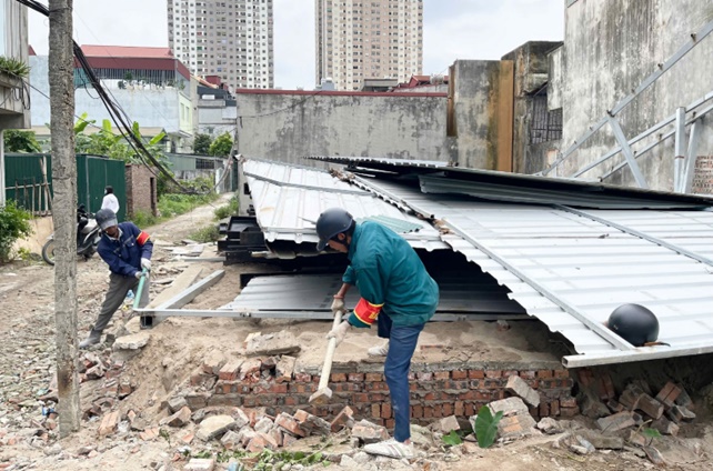 Hoài Đức kiên quyết xử lý vi phạm đất đai, lập lại trật tự kỷ cương- Ảnh 8.