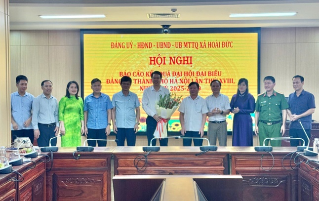 Xã Hoài Đức gặp mặt nữ cán bộ chủ chốt nhân kỷ niệm 95 năm ngày phụ nữ Việt Nam 20/10- Ảnh 9.