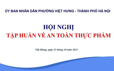 Tập huấn nâng cao kiến thức về an toàn thực phẩm