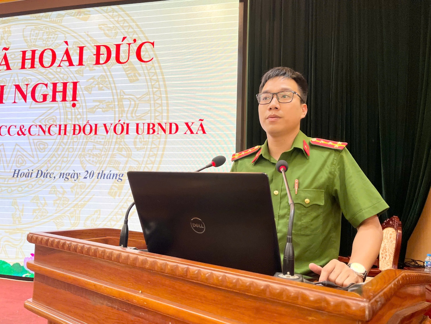UBND xã Hoài Đức tổ chức tập huấn công tác quản lý, kiểm tra về PCCC va CNCH năm 2025- Ảnh 1.