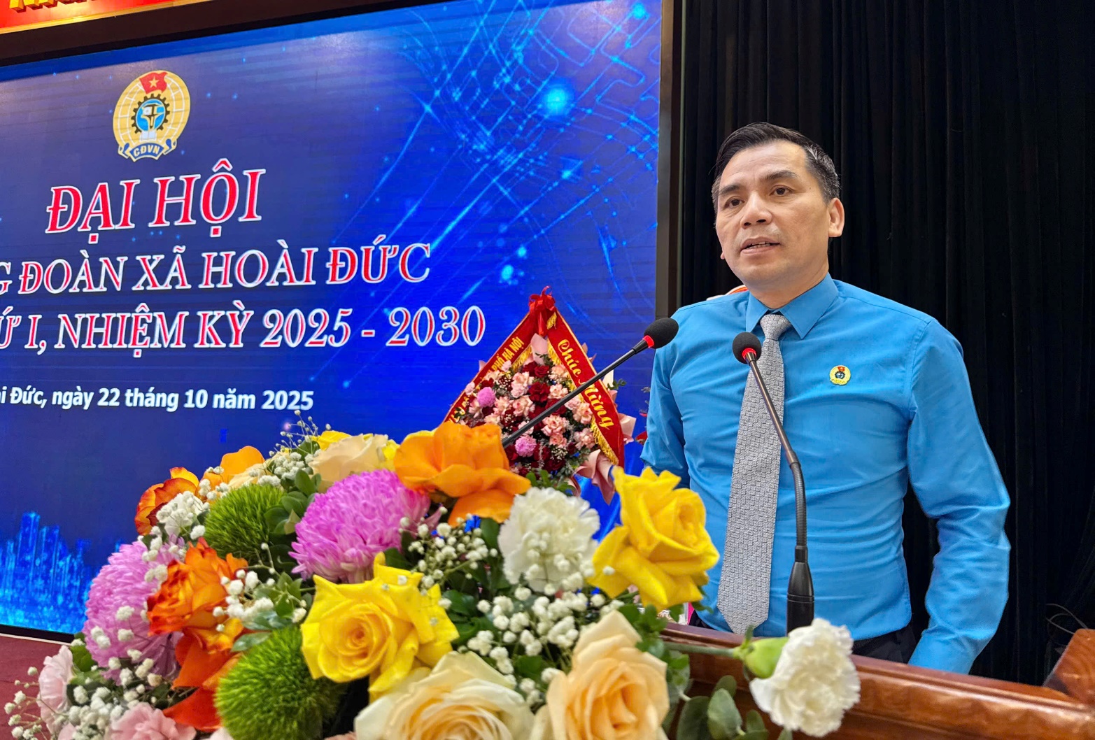 Đại hội Công đoàn xã Hoài Đức lần thứ nhất nhiệm kỳ 2025 - 2030 thành công tốt đẹp- Ảnh 11.