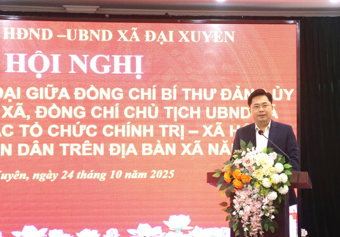 Xã Đại Xuyên tổ chức hội nghị tiếp xúc, đối thoại giữa người đứng đầu Cấp ủy, Chính quyền với Nhân dân  năm 2025- Ảnh 2.