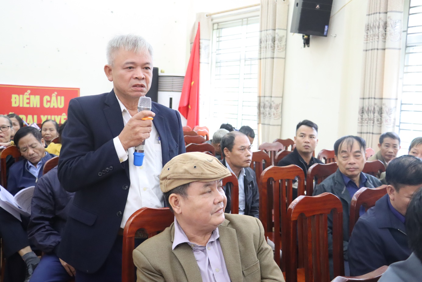 Xã Đại Xuyên tổ chức hội nghị tiếp xúc, đối thoại giữa người đứng đầu Cấp ủy, Chính quyền với Nhân dân  năm 2025- Ảnh 4.