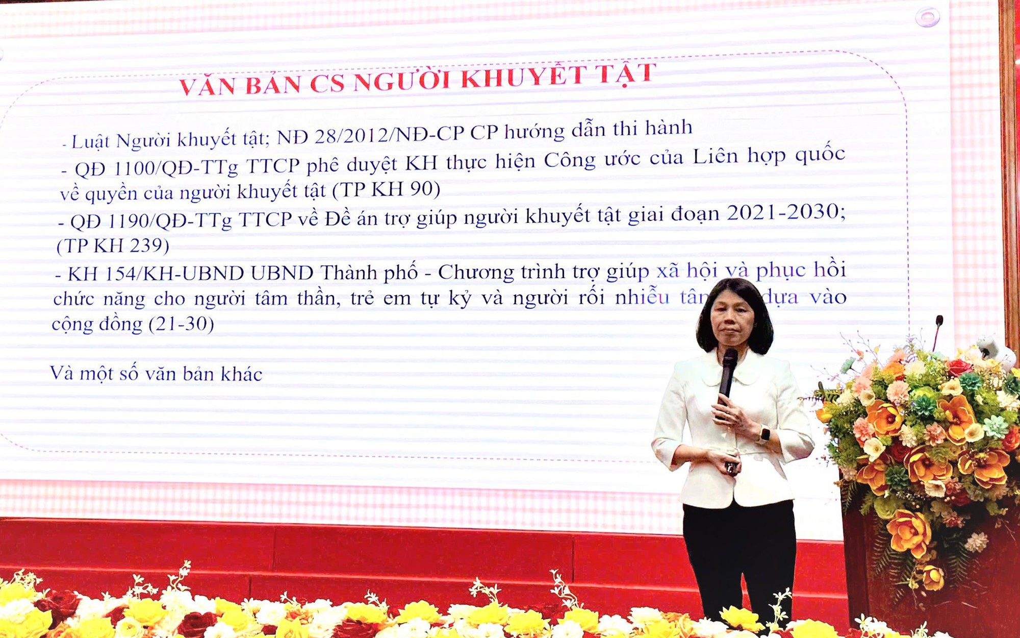 Hướng dẫn thực hiện các chính sách lĩnh vực bảo trợ xã hội tại xã Mỹ Đức