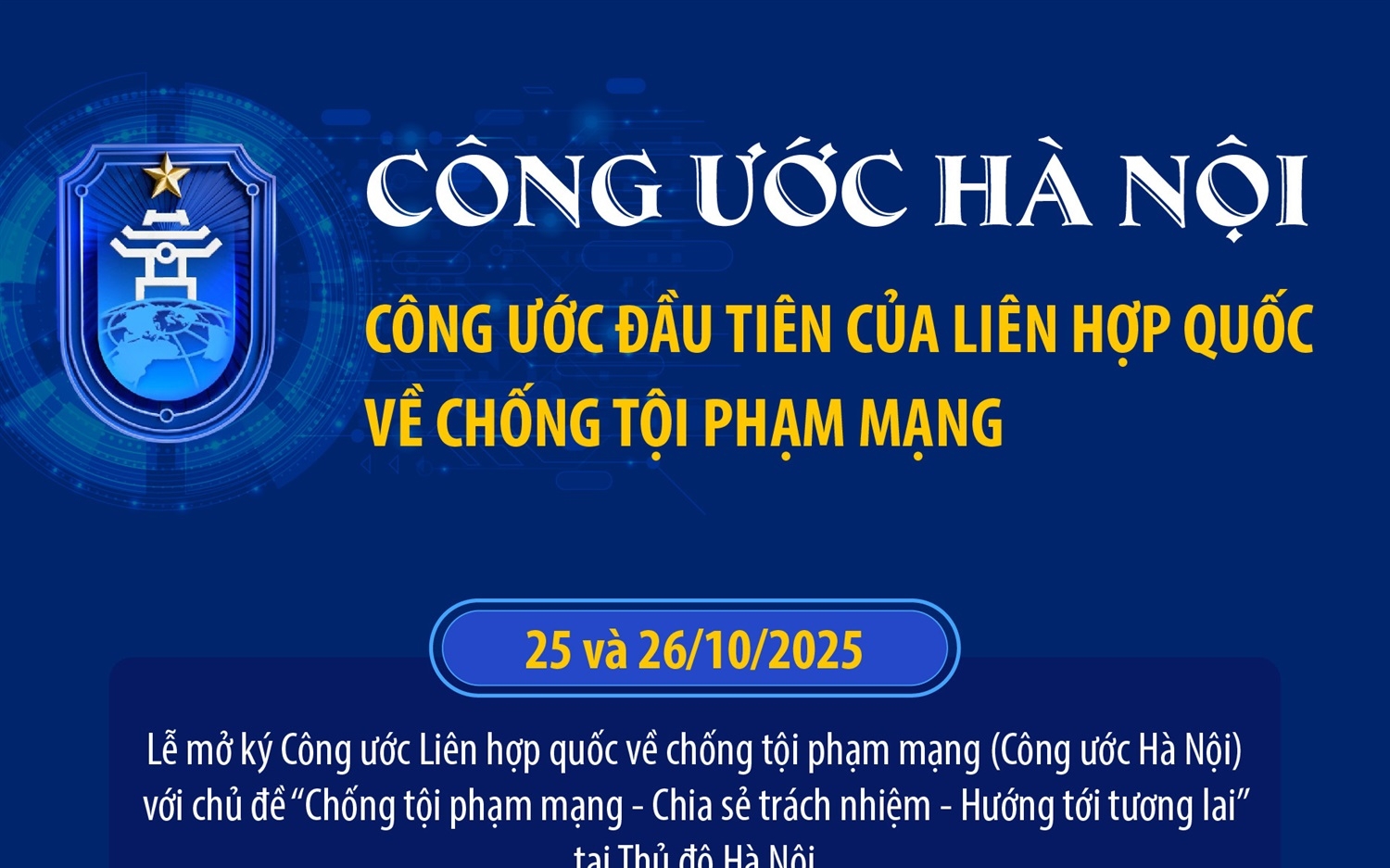 Công ước Hà Nội: Công ước đầu tiên của Liên hợp quốc về chống tội phạm mạng