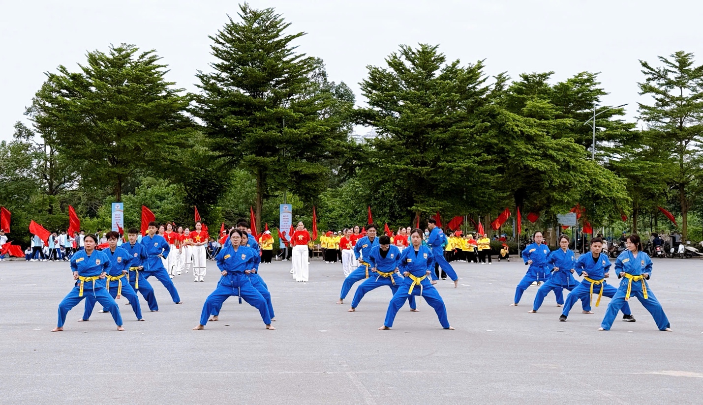 Thanh Liệt: Rộn ràng khí thế trước thềm Đại hội Thể dục Thể thao phường lần thứ I năm 2025- Ảnh 5.