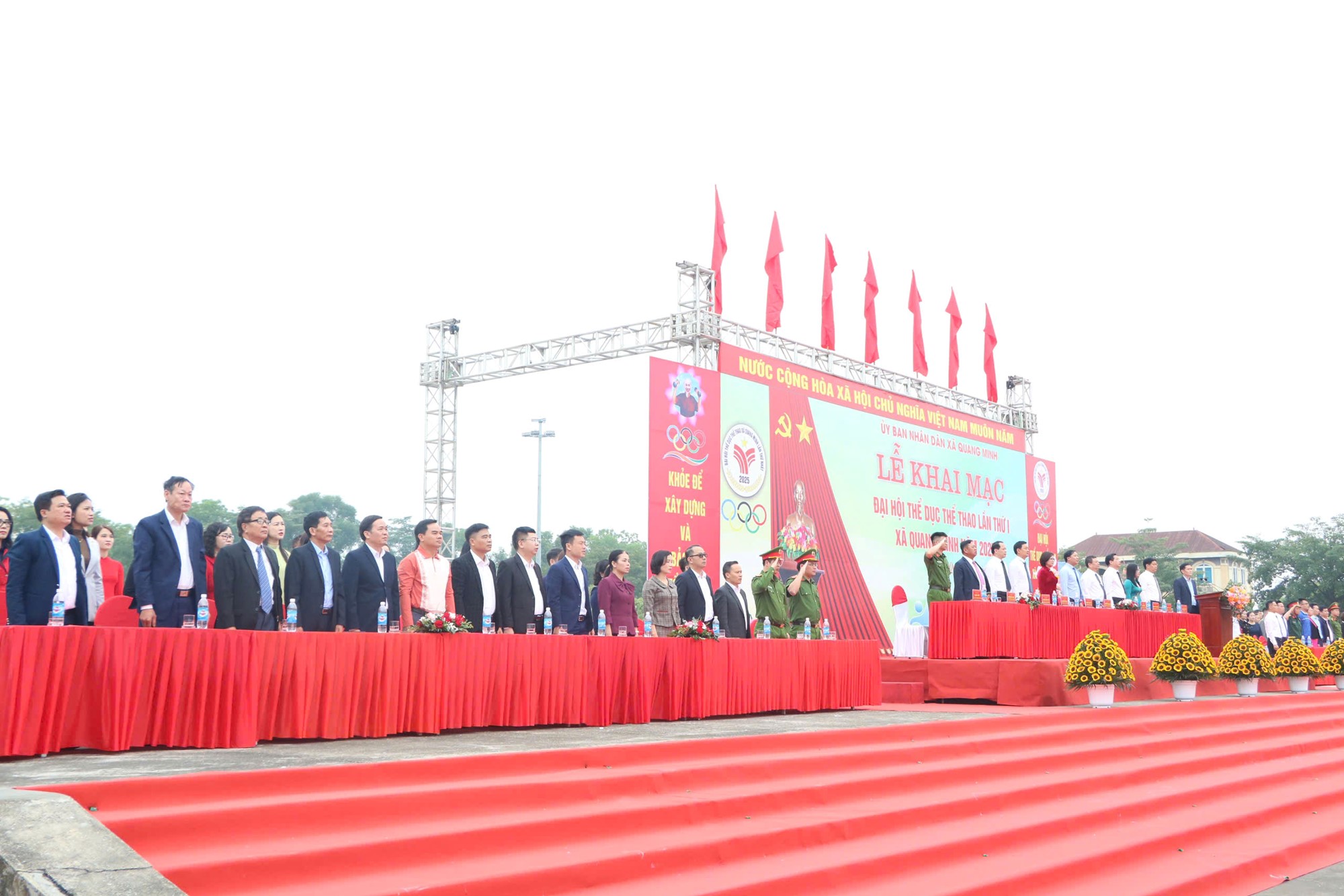 Đại hội Thể dục Thể thao xã Quang Minh lần thứ I: Xây dựng con người Quang Minh “khỏe mạnh - năng động - sáng tạo - hội nhập”- Ảnh 1.