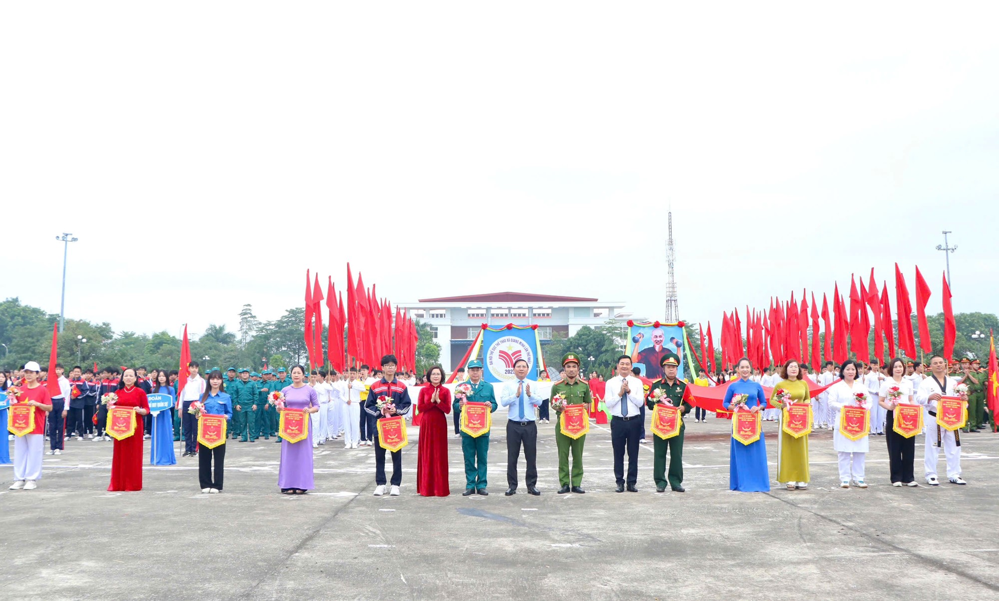 Đại hội Thể dục Thể thao xã Quang Minh lần thứ I: Xây dựng con người Quang Minh “khỏe mạnh - năng động - sáng tạo - hội nhập”- Ảnh 7.