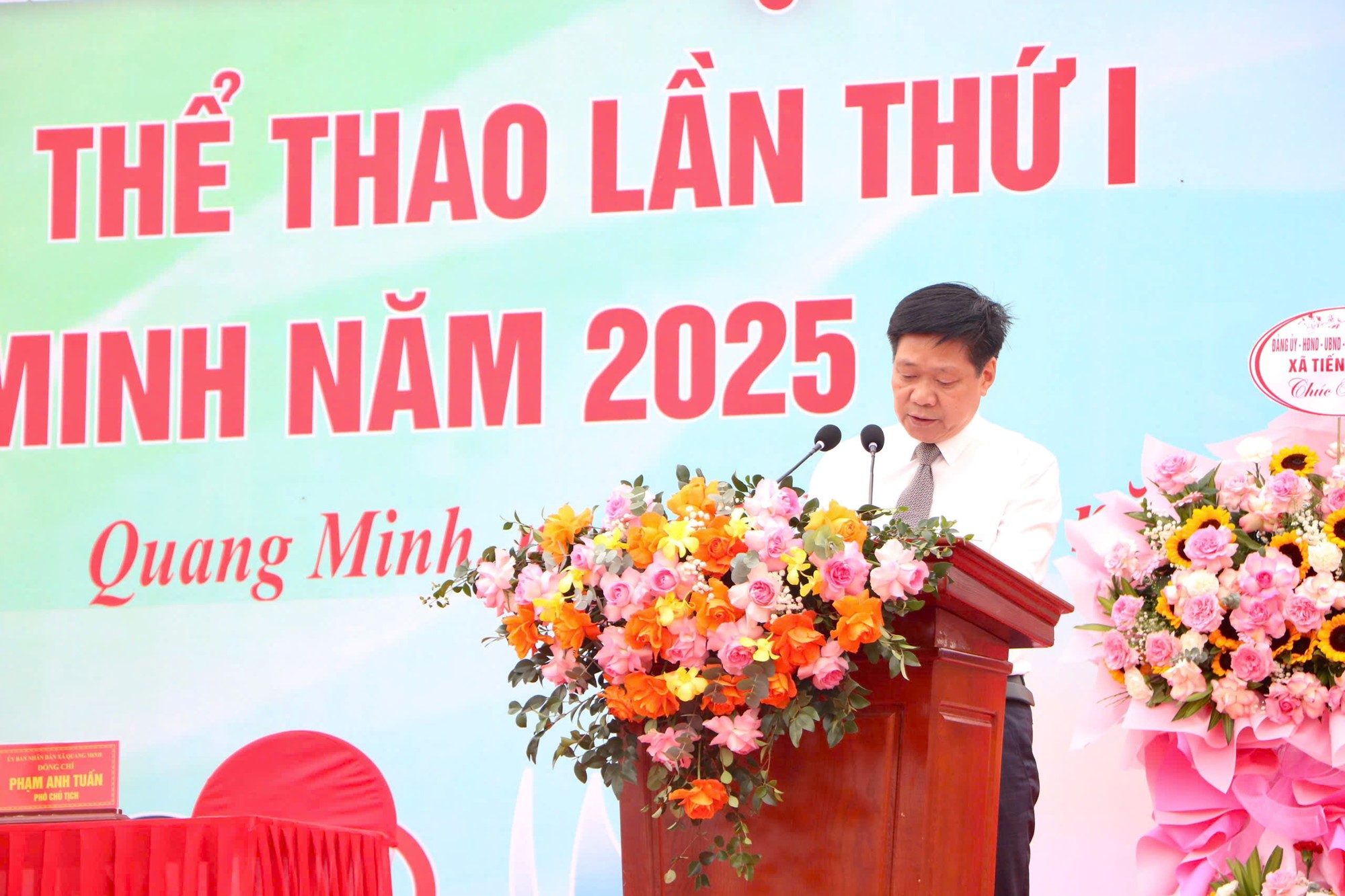 Đại hội Thể dục Thể thao xã Quang Minh lần thứ I: Xây dựng con người Quang Minh “khỏe mạnh - năng động - sáng tạo - hội nhập”- Ảnh 2.
