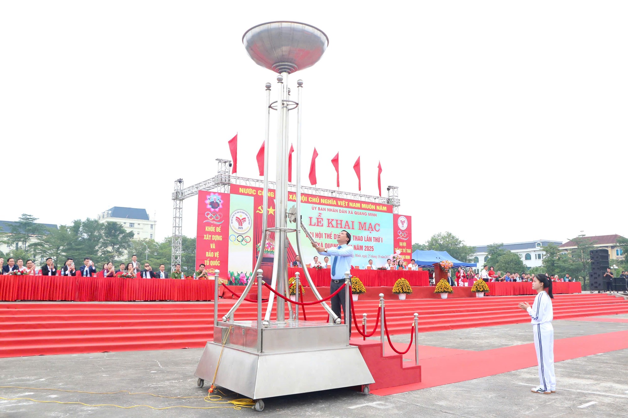 Đại hội Thể dục Thể thao xã Quang Minh lần thứ I: Xây dựng con người Quang Minh “khỏe mạnh - năng động - sáng tạo - hội nhập”- Ảnh 9.