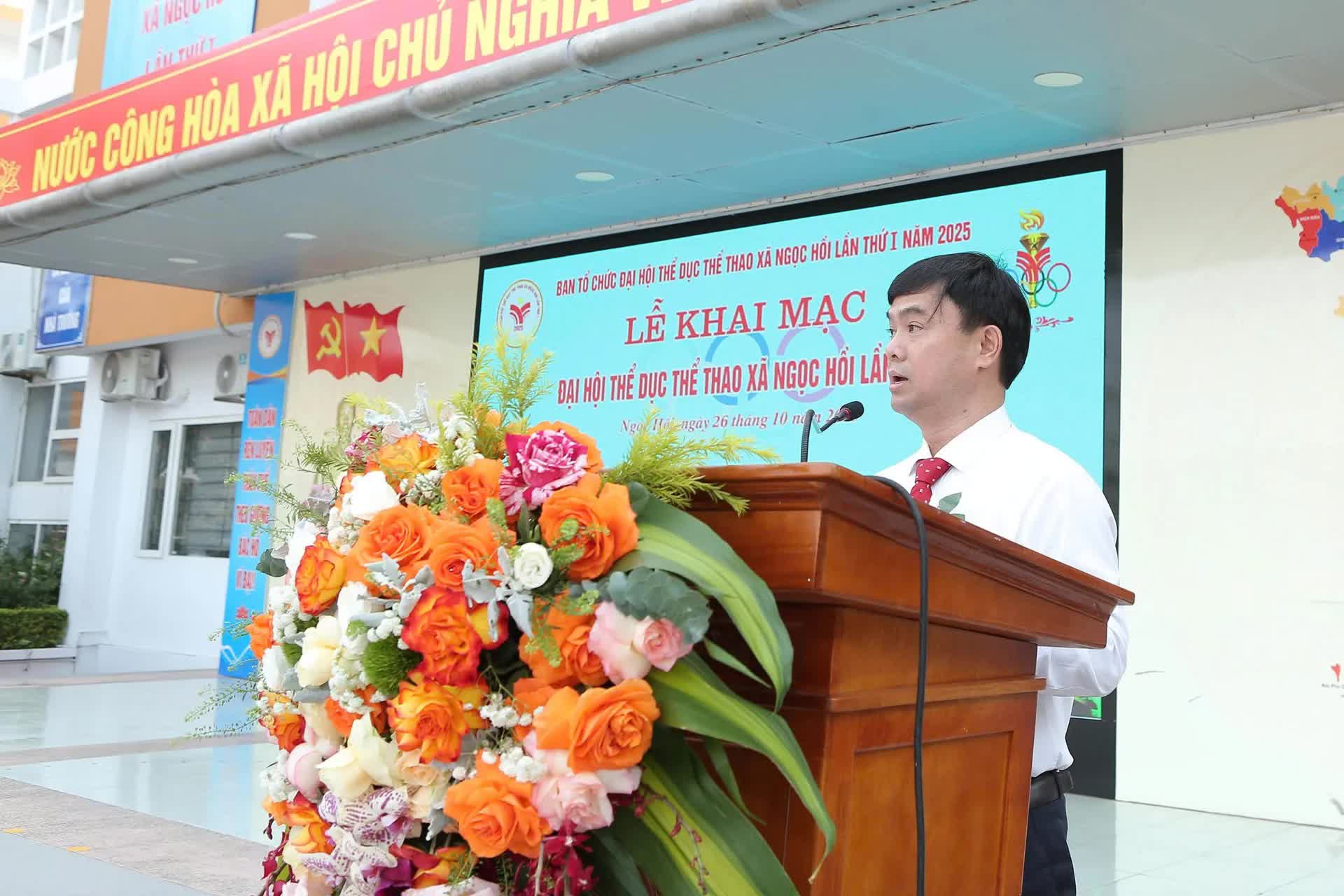 Xã Ngọc Hồi: Sôi nổi Đại hội Thể dục Thể thao lần thứ I năm 2025- Ảnh 3.