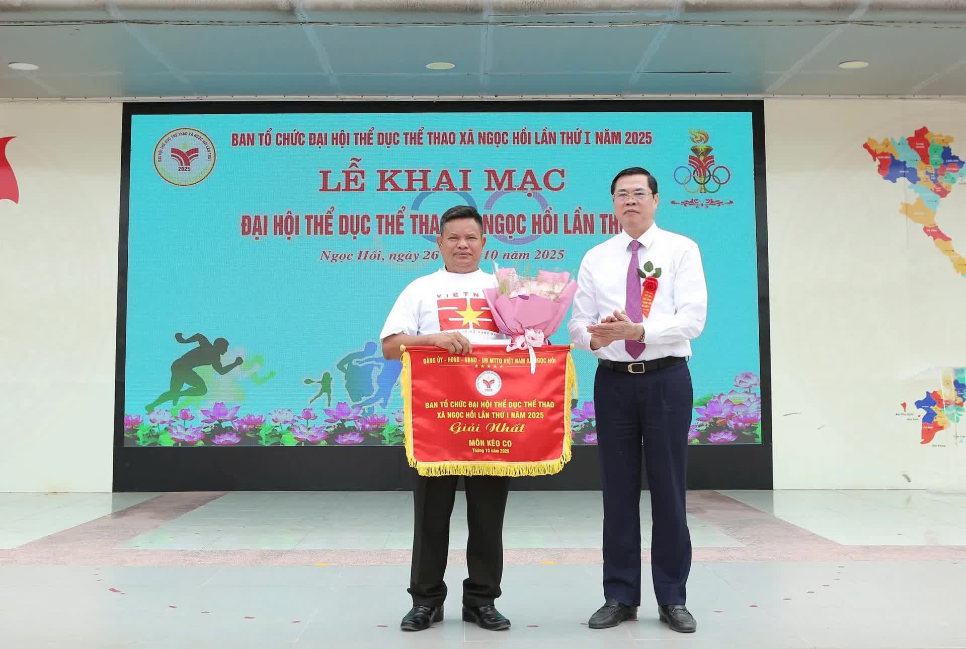 Xã Ngọc Hồi: Sôi nổi Đại hội Thể dục Thể thao lần thứ I năm 2025- Ảnh 20.