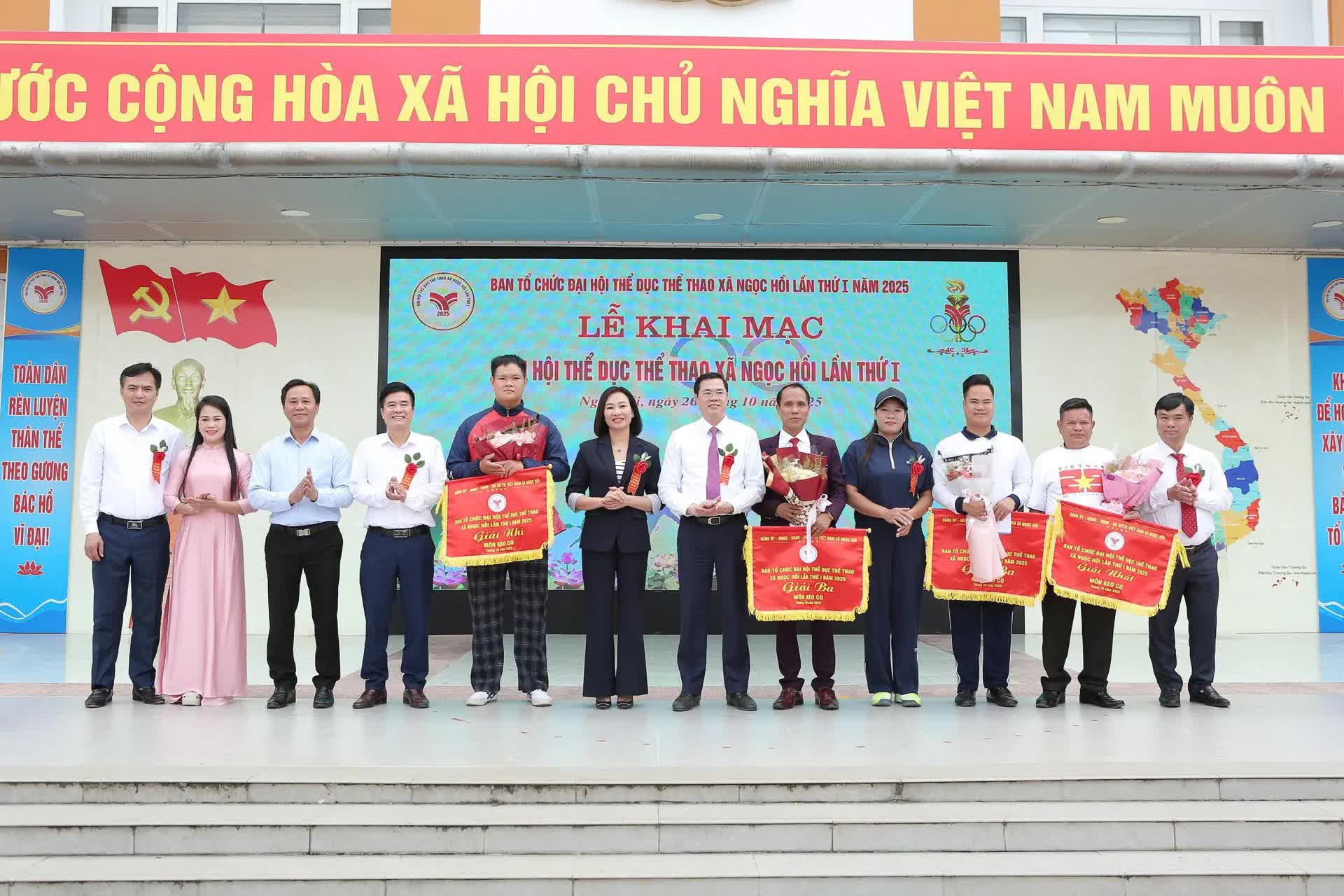 Xã Ngọc Hồi: Sôi nổi Đại hội Thể dục Thể thao lần thứ I năm 2025- Ảnh 22.