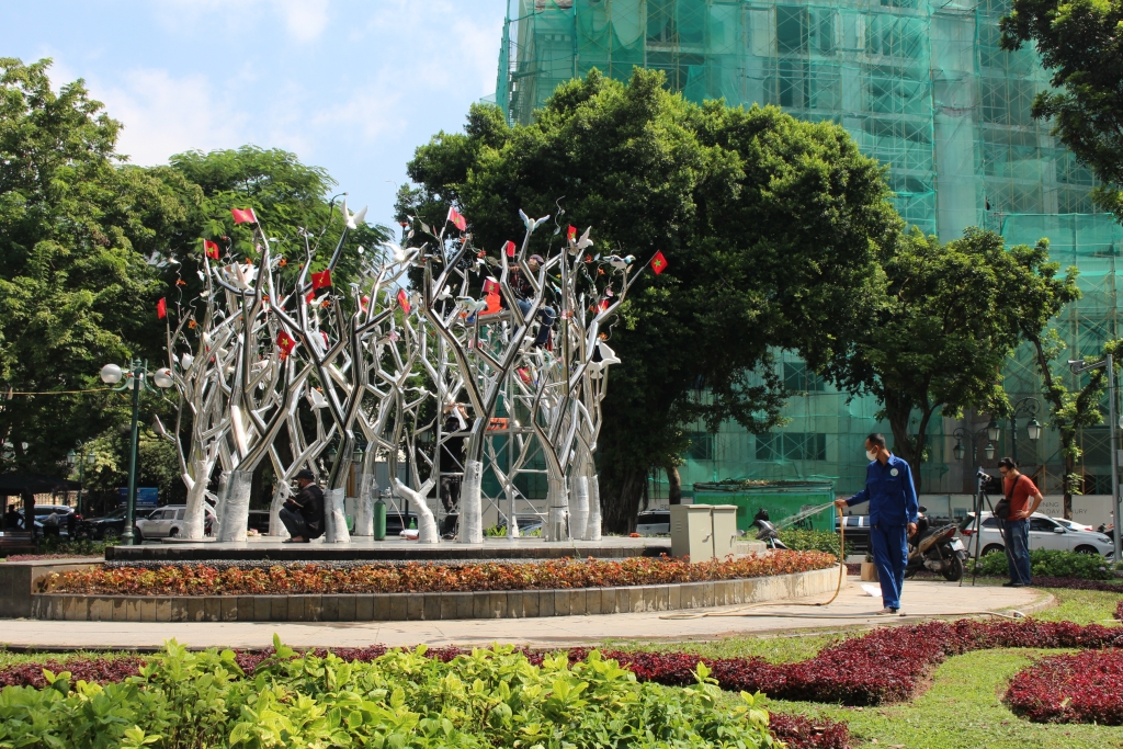 Nghệ thuật đánh thức không gian công cộng Hà Nội- Ảnh 2.