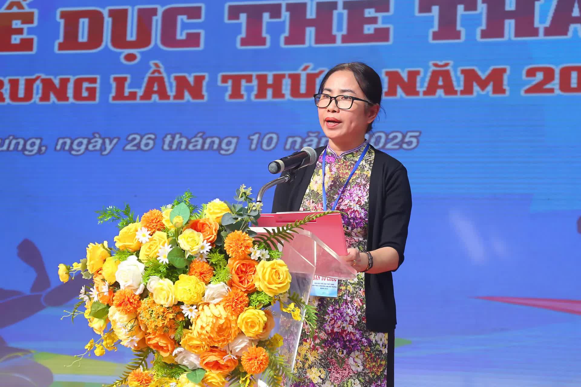 Hàng trăm vận động viên tham gia tranh tài tại Đại hội Thể dục Thể thao phường Hai Bà Trưng- Ảnh 3.