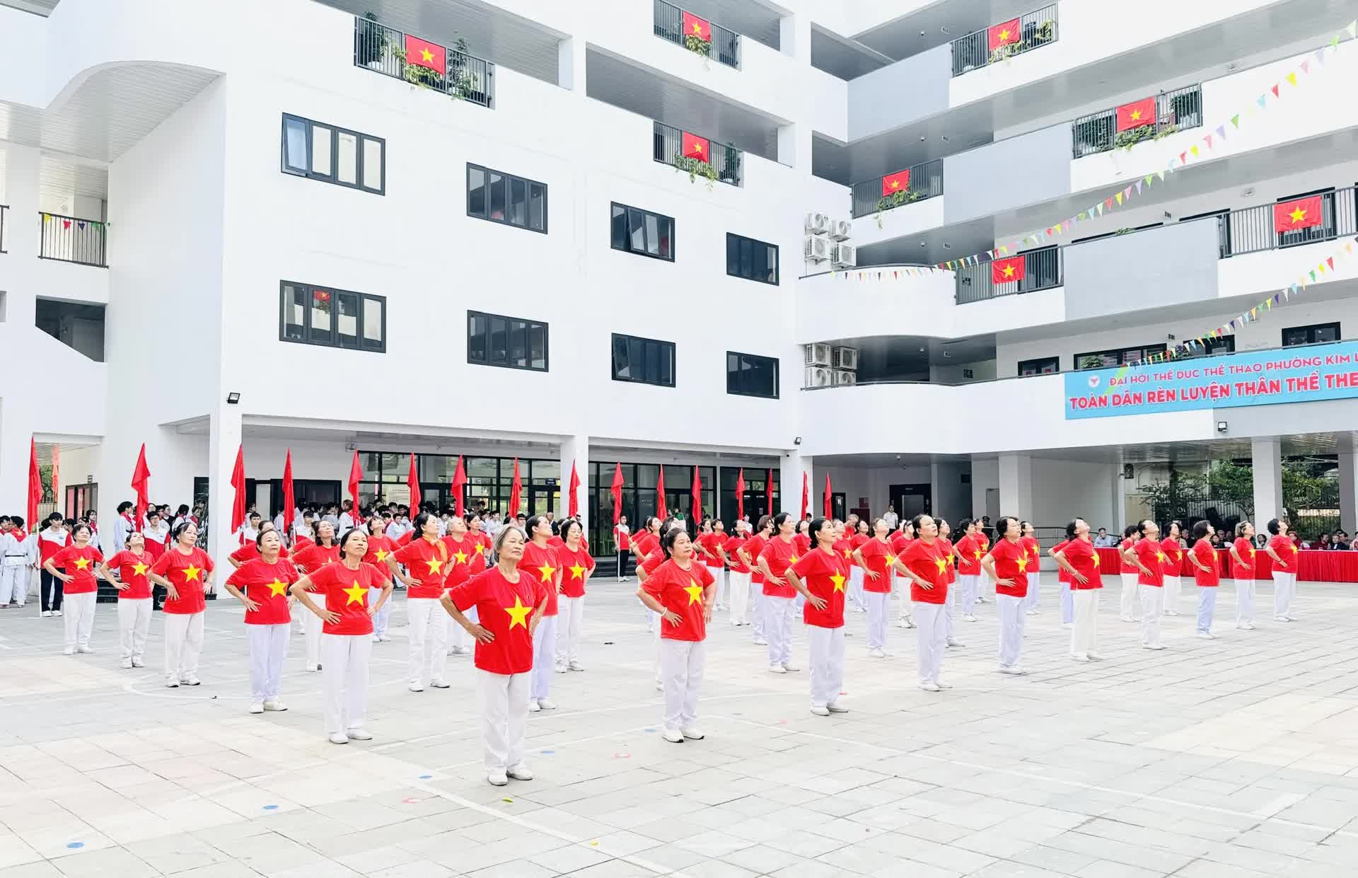 PHƯỜNG KIM LIÊN KHAI MẠC ĐẠI HỘI THỂ DỤC THỂ THAO LẦN THỨ I NĂM 2025- Ảnh 32.