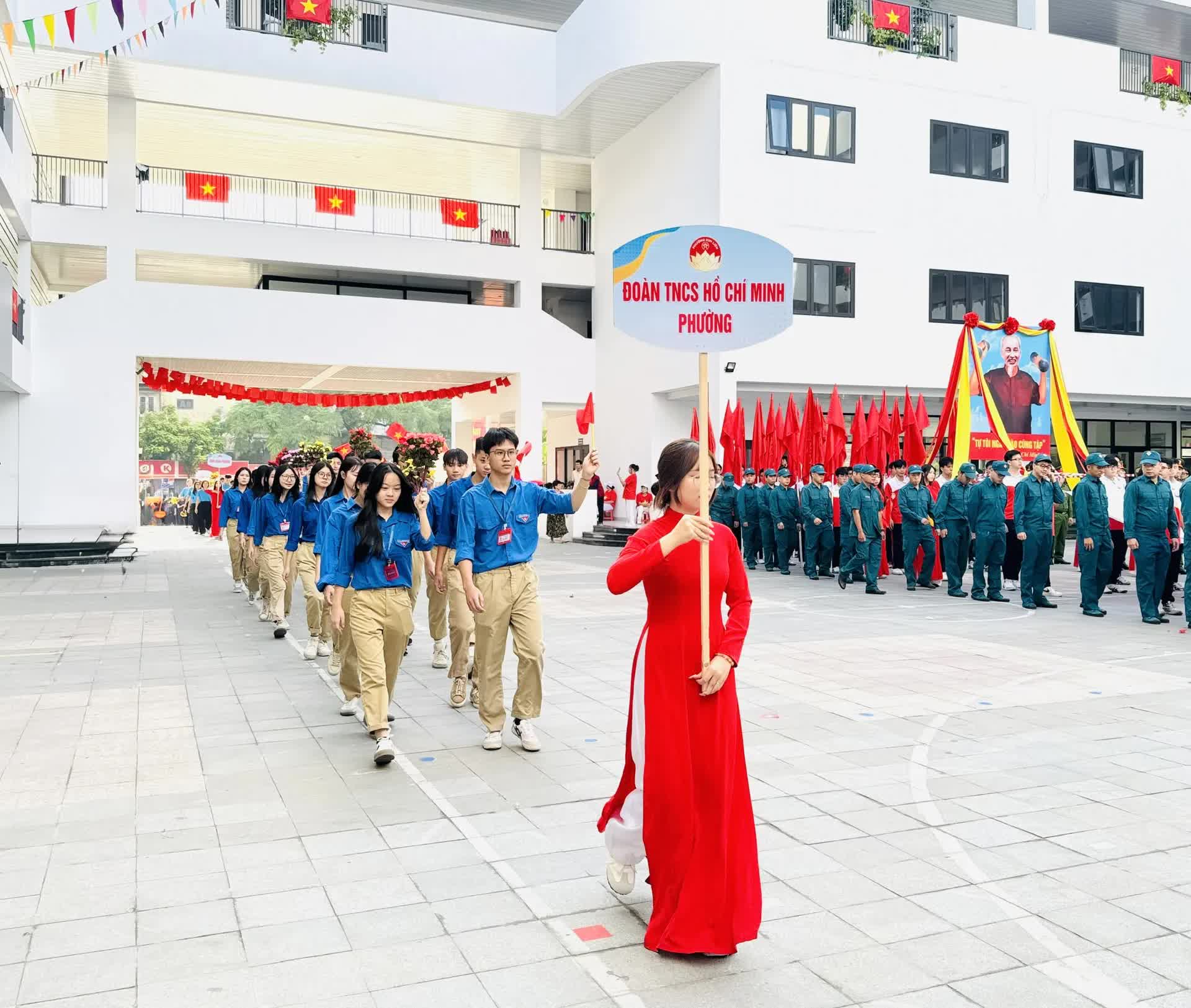 PHƯỜNG KIM LIÊN KHAI MẠC ĐẠI HỘI THỂ DỤC THỂ THAO LẦN THỨ I NĂM 2025- Ảnh 13.