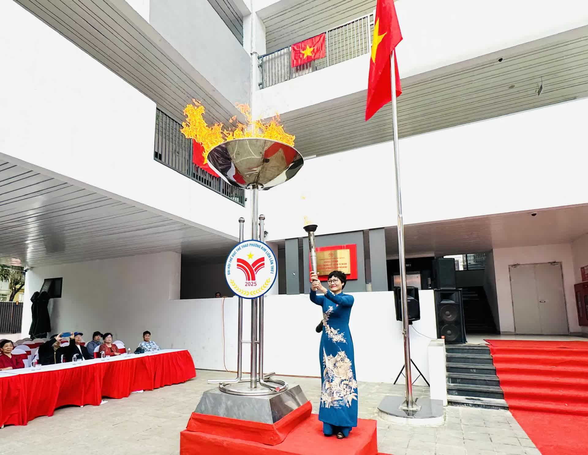 PHƯỜNG KIM LIÊN KHAI MẠC ĐẠI HỘI THỂ DỤC THỂ THAO LẦN THỨ I NĂM 2025- Ảnh 30.