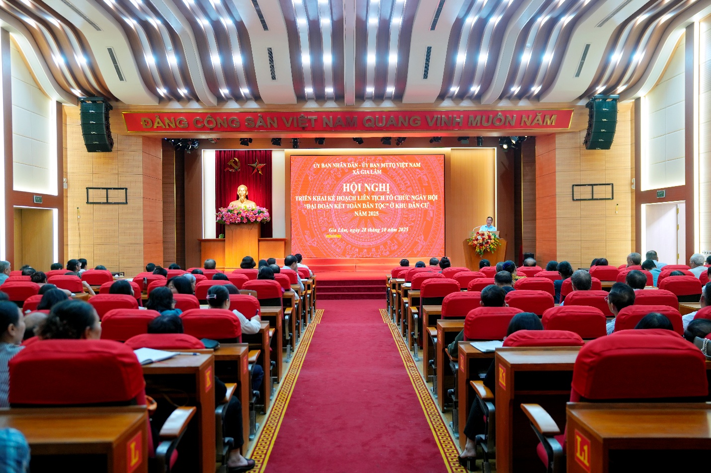 Xã Gia Lâm triển khai kế hoạch liên tịch tổ chức ngày hội đại đoàn kết toàn dân tộc ở khu dân cư năm 2025 - Ảnh 1.