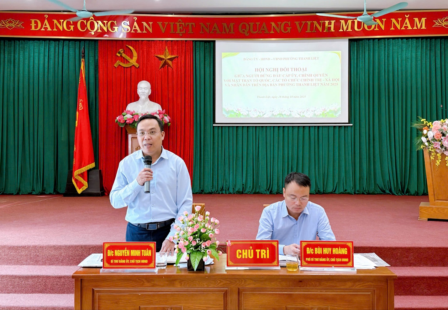 Phường Thanh Liệt: Đối thoại định kỳ giữa người đứng đầu cấp ủy, chính quyền với MTTQ, các tổ chức chính trị - xã hội và nhân dân- Ảnh 6.