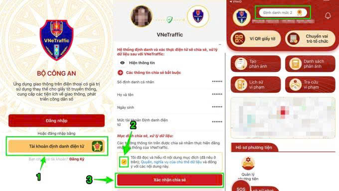 Theo dõi phạt nguội, quản lý xe đứng tên trên VNeTraffic- Ảnh 1.