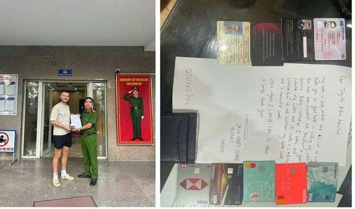 Công an phường Tây Hồ kịp thời giúp đỡ du khách nước ngoài gặp nạn- Ảnh 2.