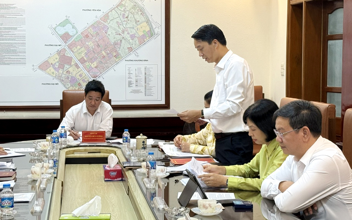 Đảng ủy phường Thanh Xuân tổ chức hội nghị giao ban tháng 10/2025