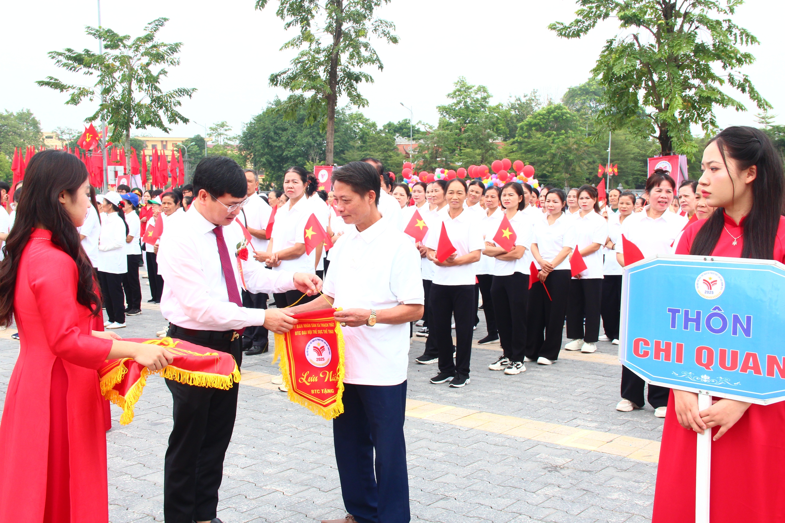 ẢNH: ĐẠI HỘI THỂ DỤC THỂ THAO XÃ THẠCH THẤT LẦN THỨ NHẤT NĂM 2025.- Ảnh 8.