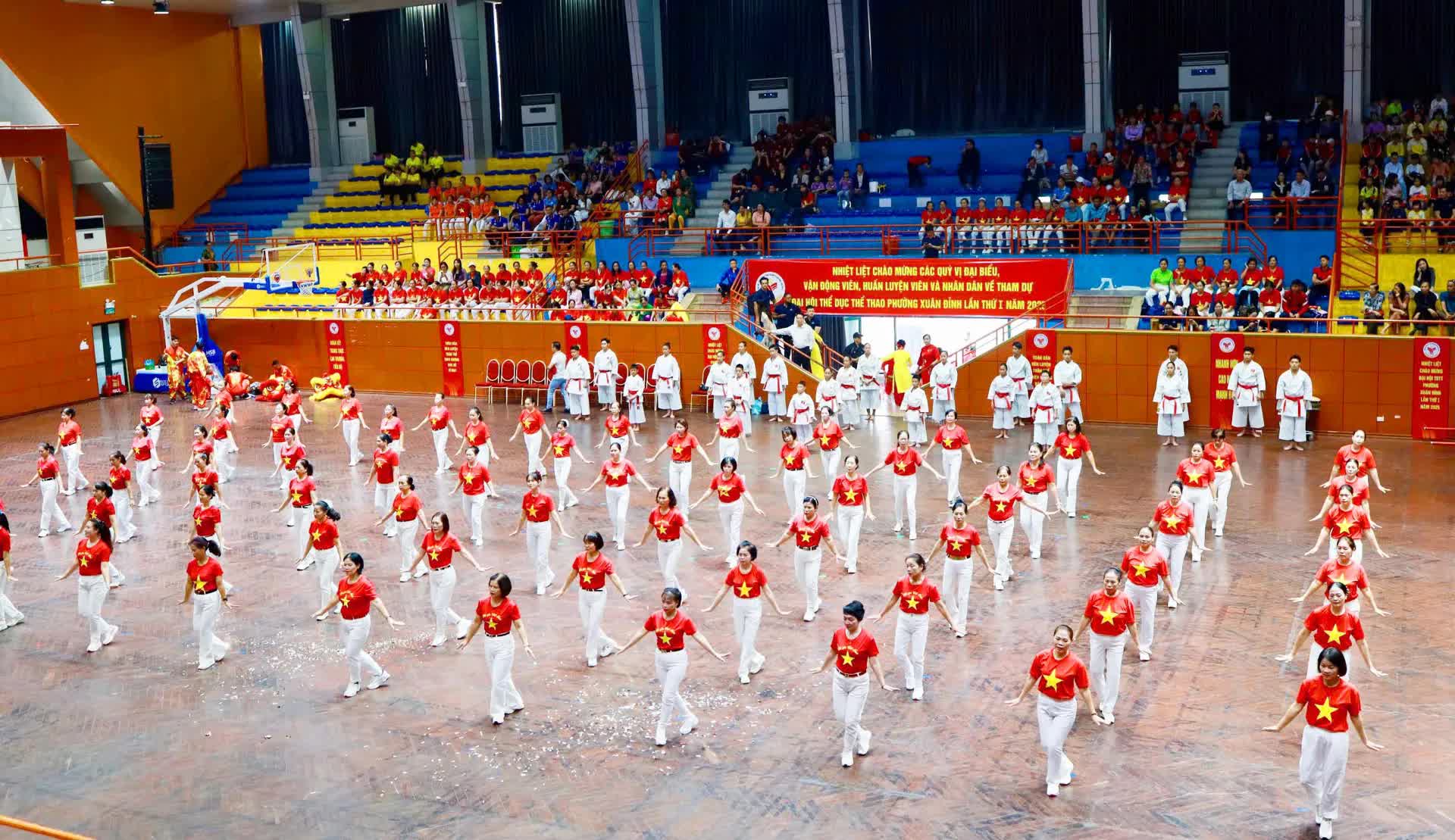 Đại hội TDTT phường Xuân Đỉnh: Ngày hội lớn của tinh thần rèn luyện và đoàn kết- Ảnh 6.