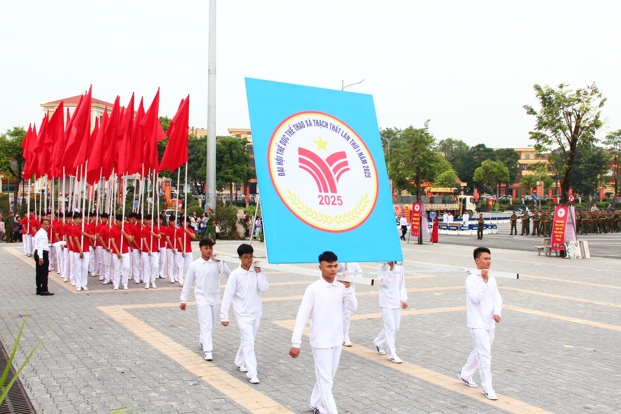 ẢNH: ĐẠI HỘI THỂ DỤC THỂ THAO XÃ THẠCH THẤT LẦN THỨ NHẤT NĂM 2025.- Ảnh 15.