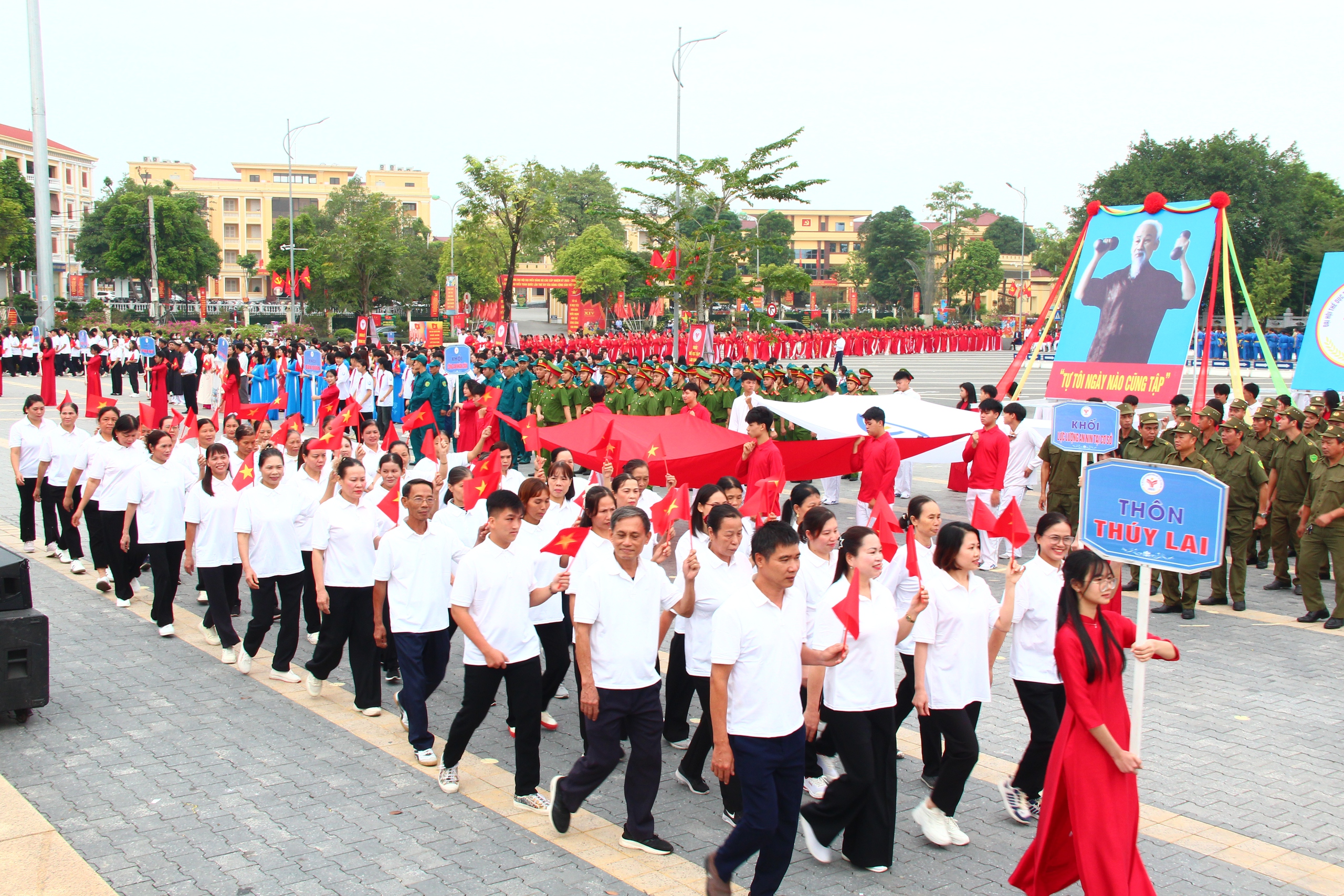 ẢNH: ĐẠI HỘI THỂ DỤC THỂ THAO XÃ THẠCH THẤT LẦN THỨ NHẤT NĂM 2025.- Ảnh 34.