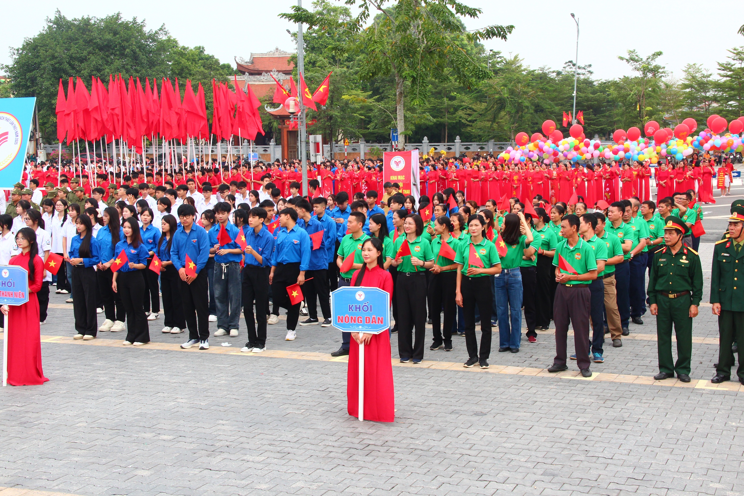 ẢNH: ĐẠI HỘI THỂ DỤC THỂ THAO XÃ THẠCH THẤT LẦN THỨ NHẤT NĂM 2025.- Ảnh 45.