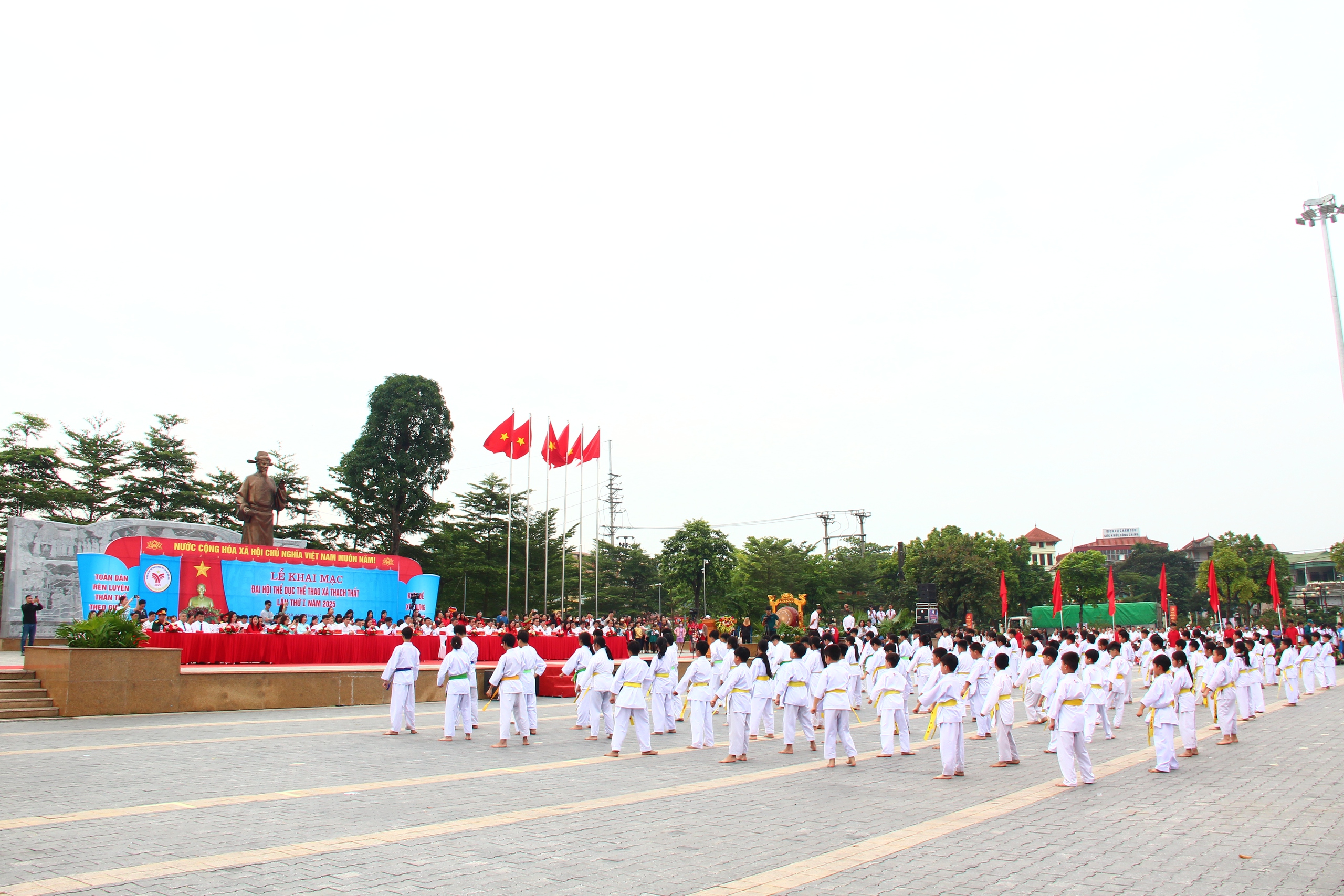 ẢNH: ĐẠI HỘI THỂ DỤC THỂ THAO XÃ THẠCH THẤT LẦN THỨ NHẤT NĂM 2025.- Ảnh 57.