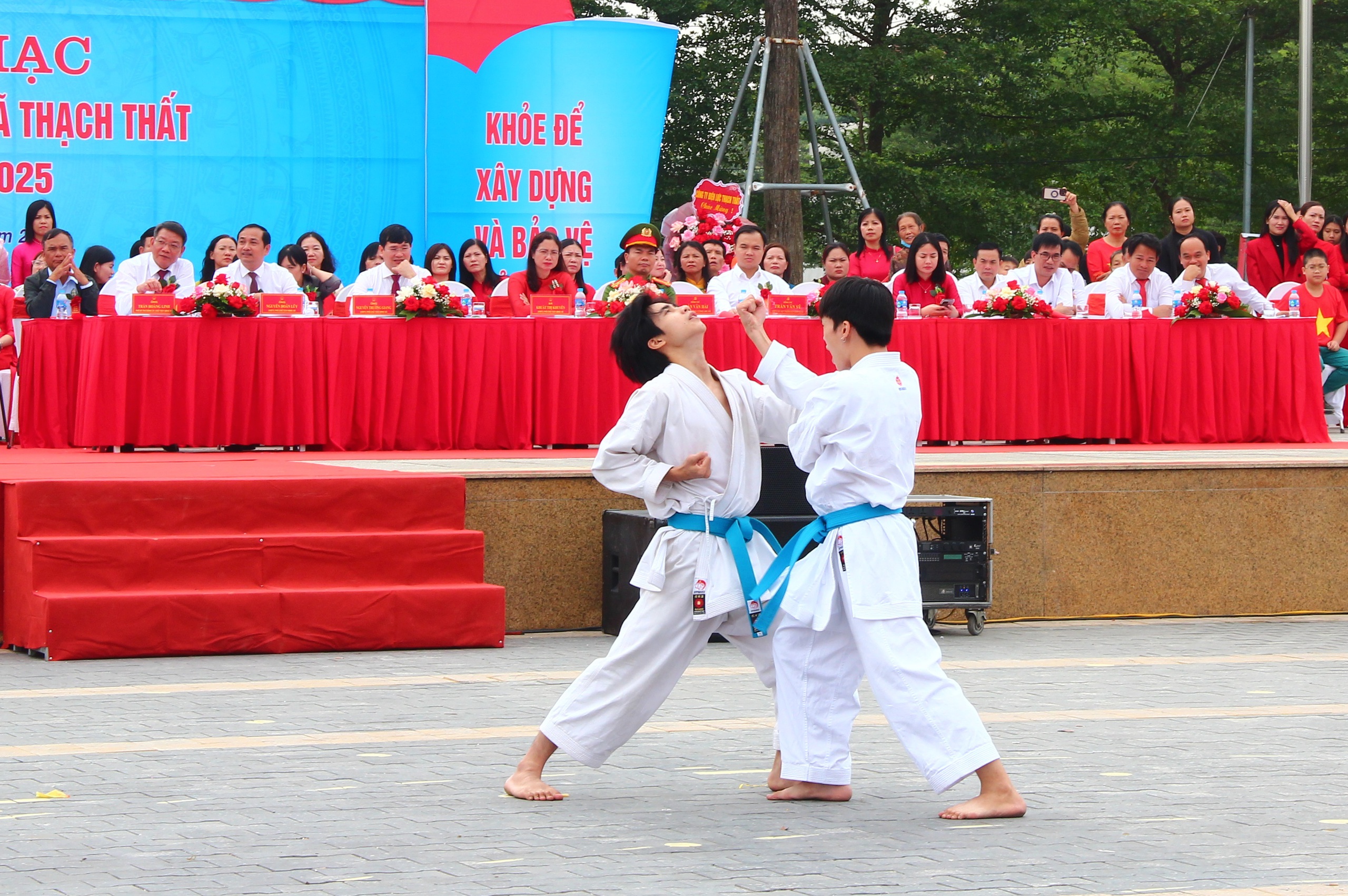 ẢNH: ĐẠI HỘI THỂ DỤC THỂ THAO XÃ THẠCH THẤT LẦN THỨ NHẤT NĂM 2025.- Ảnh 59.