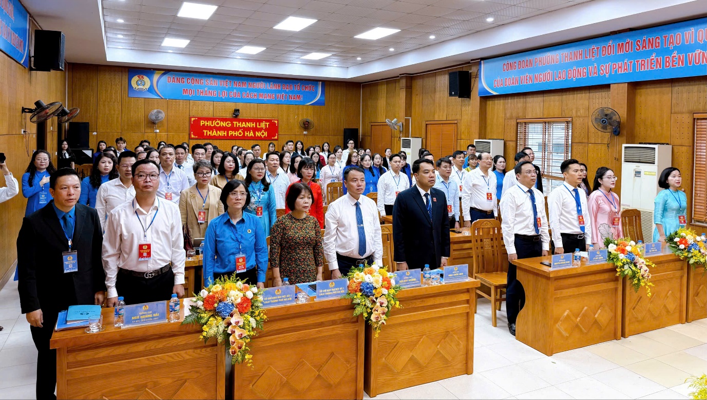 Đại hội Công đoàn phường Thanh Liệt nhiệm kỳ 2025 – 2030 thành công tốt đẹp- Ảnh 1.