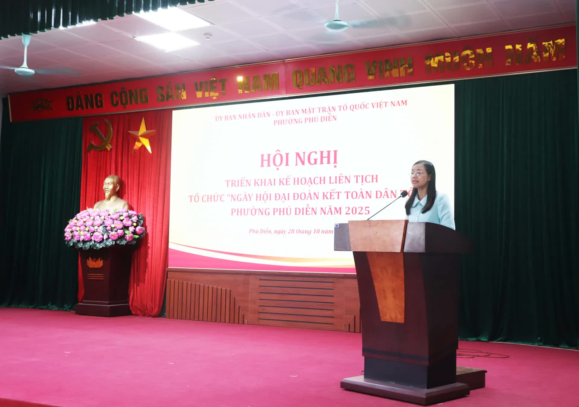 MTTQ phường Phú Diễn sẵn sàng cho Ngày hội đại đoàn kết toàn dân tộc 2025- Ảnh 1.