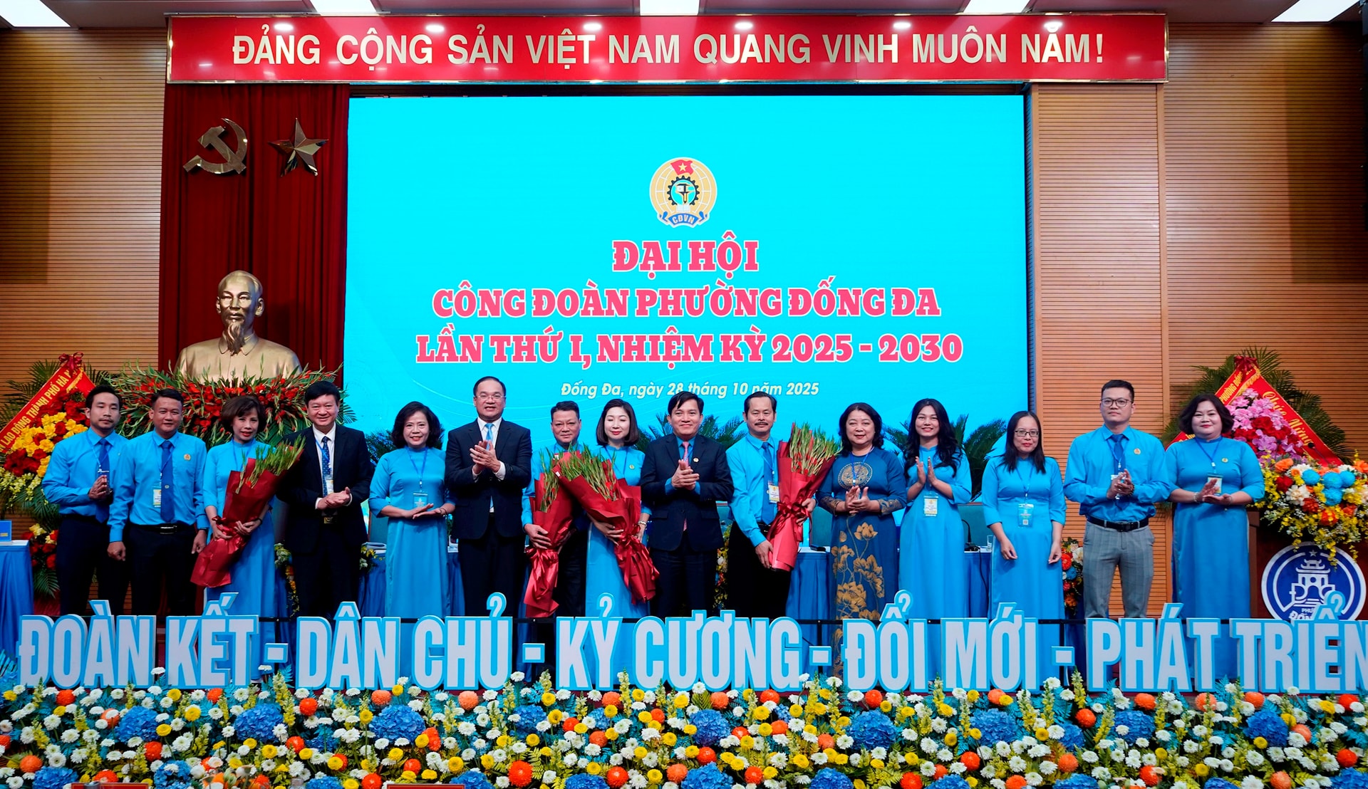Đại hội Công đoàn phường Đống Đa lần thứ I thành công tốt đẹp- Ảnh 5.