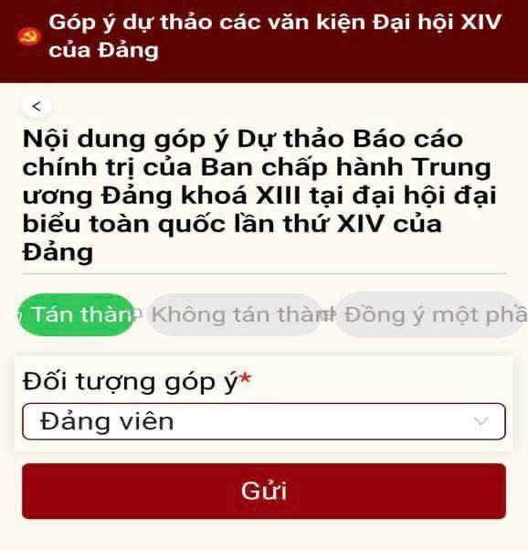 Hướng dẫn góp ý dự thảo các văn kiện Đại hội XIV của Đảng trên ứng dụng VNeID- Ảnh 7.