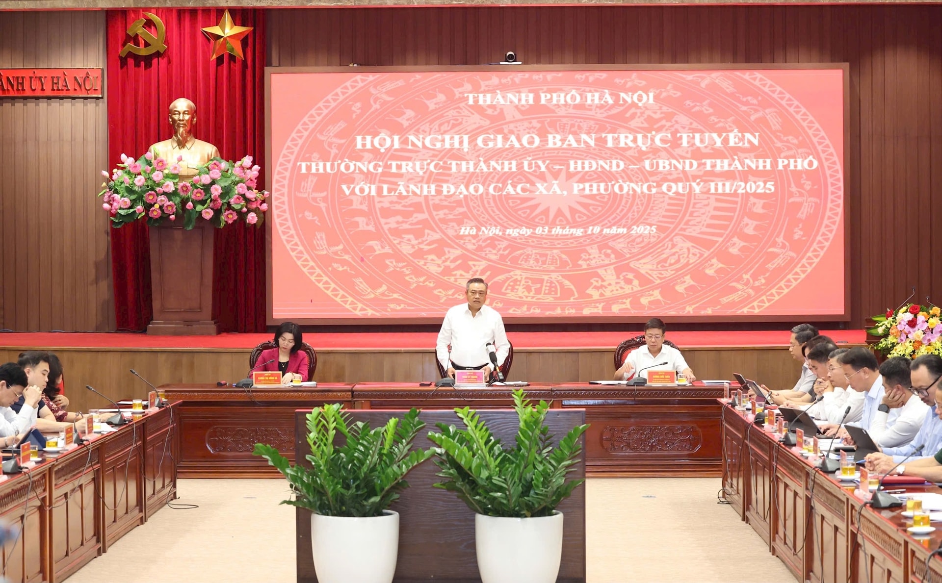 Chủ tịch UBND thành phố Trần Sỹ Thanh: Hà Nội kiên quyết thực hiện phân cấp, ủy quyền nhưng không cứng nhắc, máy móc- Ảnh 7.