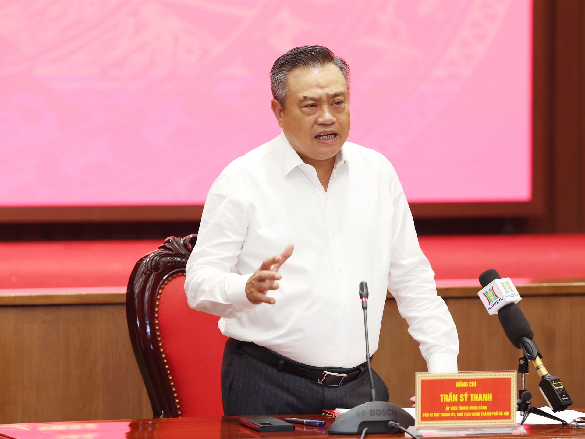 Chủ tịch UBND thành phố Trần Sỹ Thanh: Hà Nội kiên quyết thực hiện phân cấp, ủy quyền nhưng không cứng nhắc, máy móc- Ảnh 6.