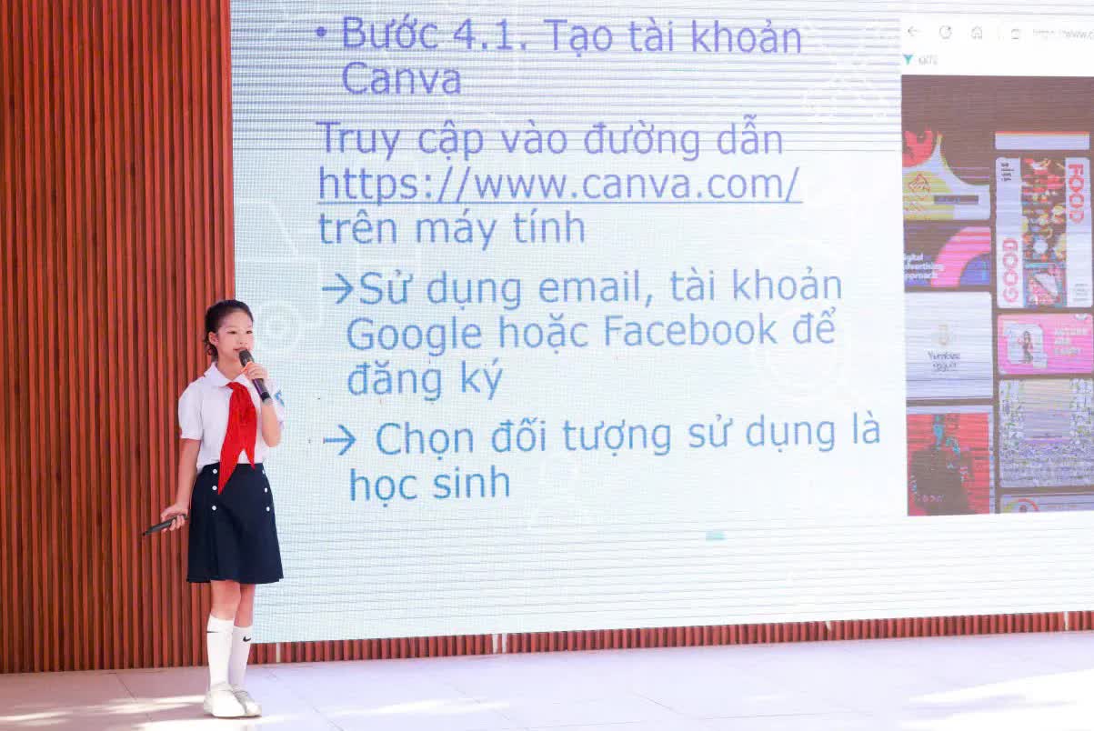 Phường Hai Bà Trưng: học sinh được trải nghiệm nhiều hoạt động công nghệ số trong "Tuần lễ hưởng ứng học tập suốt đời"- Ảnh 6.