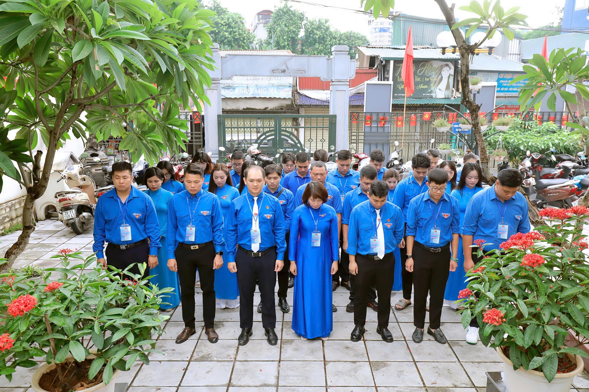 Đại hội Đoàn TNCS Hồ Chí Minh phường Yên Hòa lần thứ I với chủ đề  "Tiên phong chuyển đổi số, xung kích vì cộng đồng"- Ảnh 1.