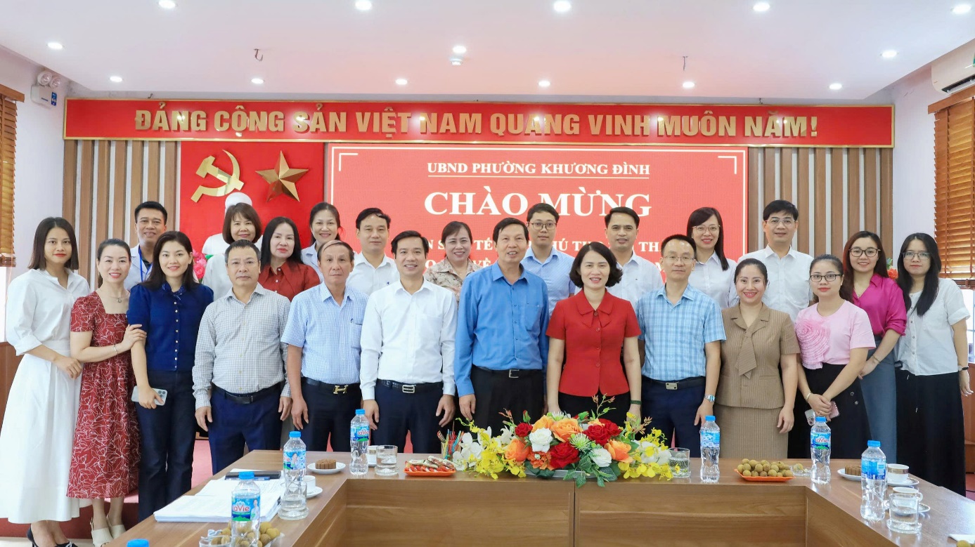 Khương Đình: Tiếp đoàn Sở Y tế tỉnh Phú Thọ thăm và trao đổi kinh nghiệm tổ chức hoạt động của Trạm Y tế- Ảnh 4.