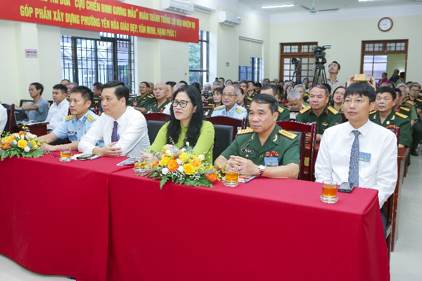Đại hội Hội Cựu chiến binh phường Yên Hòa: Phát huy truyền thống “Bộ đội Cụ Hồ”, xây dựng phường giàu đẹp- Ảnh 1.