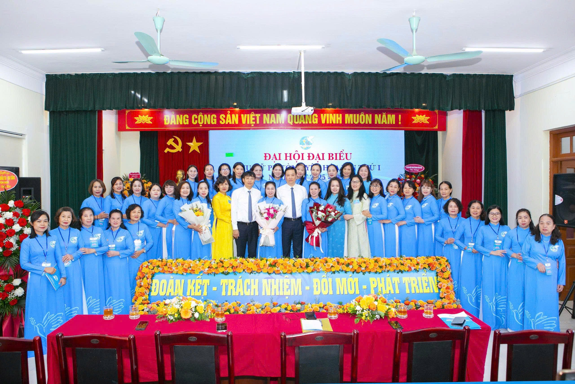  Đại hội đại biểu Hội liên hiệp Phụ nữ phường Yên Hòa lần thứ I: Đột phá chuyển đổi số, thúc đẩy bình đẳng giới, phụ nữ khởi nghiệp, đổi mới sáng tạo, làm giàu chính đáng- Ảnh 3.