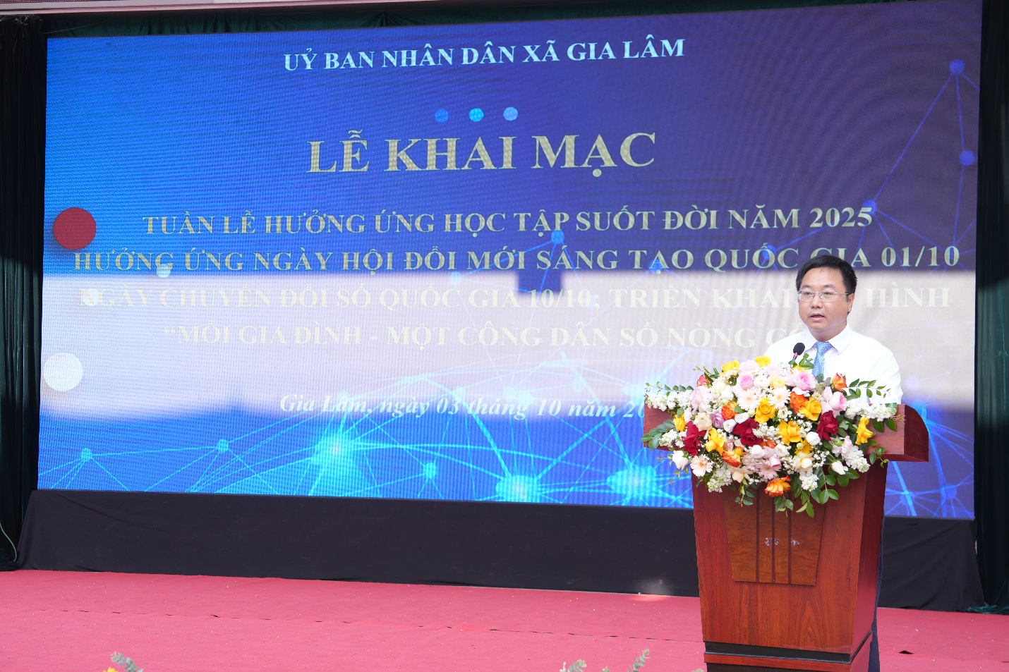 UBND xã Gia Lâm khai mạc Tuần lễ hưởng ứng học tập suốt đời năm 2025- Ảnh 2.